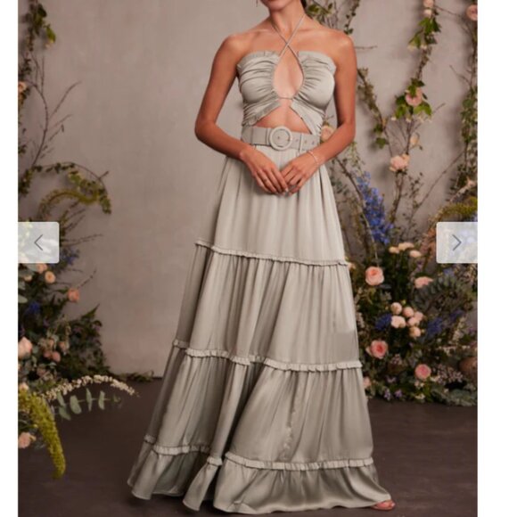 V. Chapman Dresses & Skirts - NWOT V Chapman Penelope Dress, Sage, 4